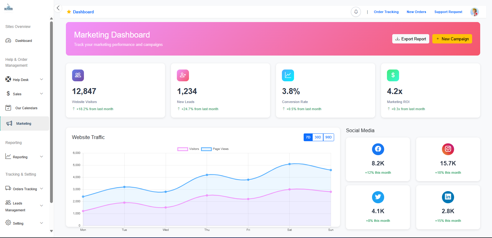 Ice Butcher Laravel application screen 7