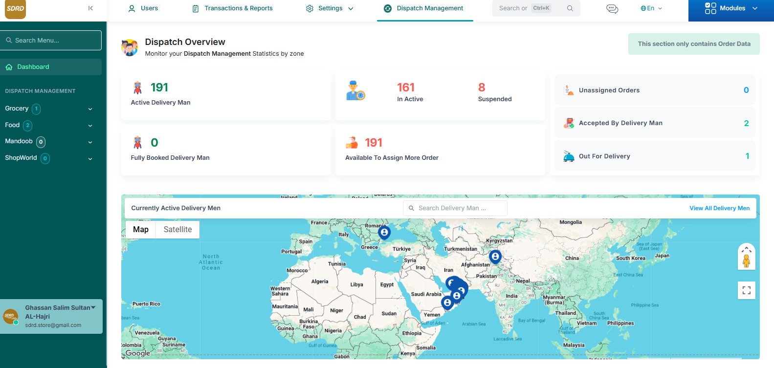 SDRD multi module marketplace screen 8