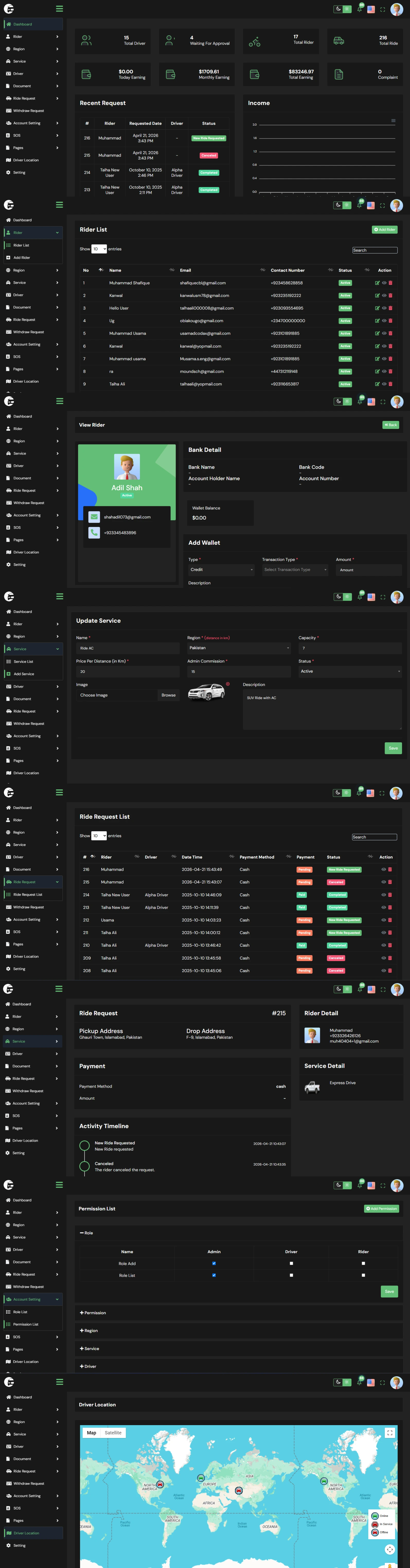 RydStop Laravel project thumbnail
